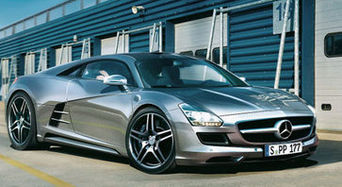 Спорткар SLS AMG Mercedes получит младшего гибридного брата