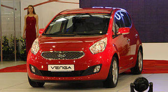 Презентация микровэна KIA Venga в Украине