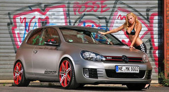 Volkswagen Golf GTI – шедевр нескольких баварских тюнинговых студий