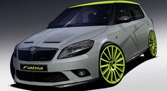 Люксовый хэтчбек Skoda Fabia RS создают на базе одноименного концепта