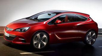 Появились первые официальные снимки Opel Astra GTC Paris