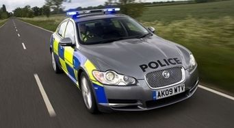 Британские полицейские будут ездить на Jaguar