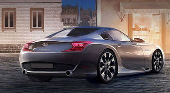 Уже можно увидеть изображения нового спорт-купе Lexus LC 600h