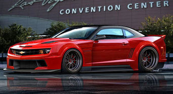 Дизайн- студия RBM предлагает новый кит для Chevrolet Camaro