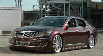 Ателье Mummbles Marketing показало "крутой" седан Equus Hyundai