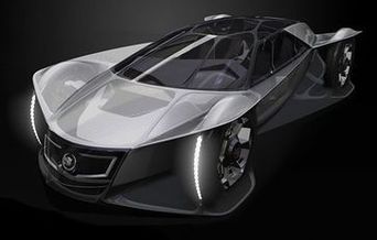 Появился инновационный концепт Cadillac Aera с воздушным мотором
