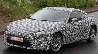Стартовали испытания нового спорткара Toyota FT-86
