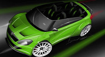 Хэтчбек Skoda Fabia теперь без крыши!