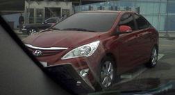 Шпионские игры: фотографы поймали Hyundai Accent нового поколения