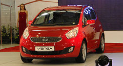 Презентация микровэна KIA Venga в Украине
