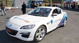 Первая водородная Mazda RX-8 приехала в Норвегию
