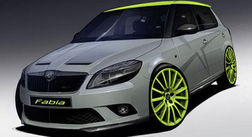 Люксовый хэтчбек Skoda Fabia RS создают на базе одноименного концепта