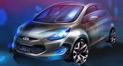 К показу готовится корейский кроссовер Hyundai ix20