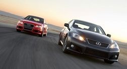 Audi vs Lexus – рекламная война достигла России
