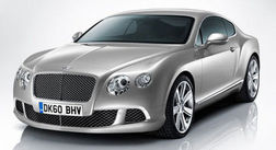 Фотографии рестайлингового купе компании Bentley - Continental GT уже есть в Интернете