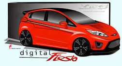 Ожидается показ нескольких тюнингованных вариаций хэтчбека Ford Fiesta