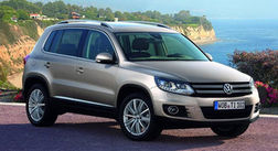 Автомобиль Volkswagen Tiguan выйдет с тремя новыми двигателями