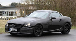 В Европе тестируют новую модель Mercedes SLK AMG