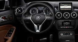 Уже известен интерьер нового Mercedes-Benz B-класса