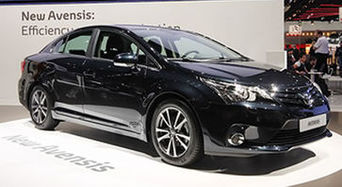 Рестайлинговая Toyota Avensis