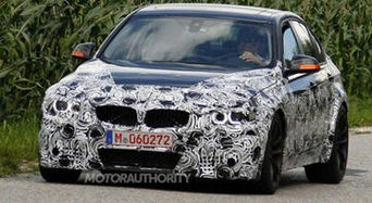 Седан BMW 3 подвергся дорожным испытаниям