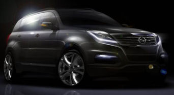 SsangYong продемонстрировал тизер нового Rexton