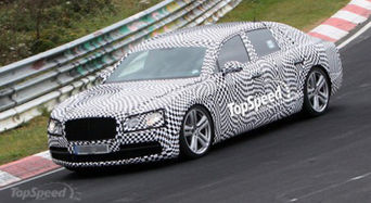Bentley Continental Flying Spur проходит тесты