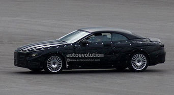 Первые изображения Mercedes S-Class Cabriolet