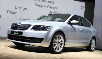 Первые фотоснимки готовой Skoda Octavia -