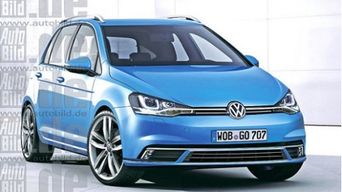 Новый VW Golf Plus станет выше