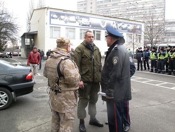 ГАИ и участники Майдана будут нести службу сообща