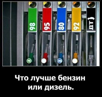 Дизель или бензин?