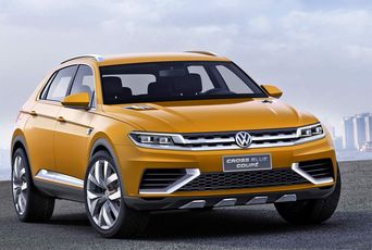 Стал рассекречен концепт Volkswagen CrossBlue Coupe