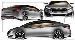 Пиратские зарисовки Kia Cerato в сети