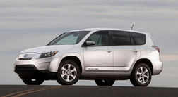 Презентация электрокара  RAV4 EV от компании Toyota