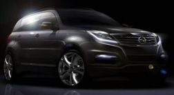 SsangYong продемонстрировал тизер нового Rexton