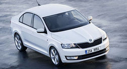 Первые фото Skoda Rapid