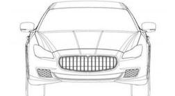 Эскизы нового Maserati Quattroporte