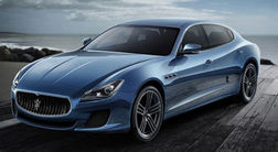 Новый Maserati Quattroporte выехал почти без камуфляжа