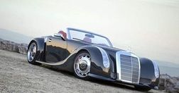 Из Mercedes SLS получился эксклюзивный ретро-кар