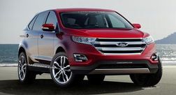 Появились первые фото нового кроссовера Ford Edge