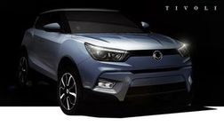 SsangYong презентовала будущий кроссовер Tivoli