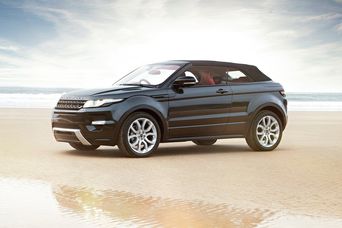 Range Rover представили кабриолет Evoque с откидным верхом
