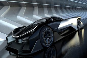 Впервые представлен 1000-сильный электромобиль Faraday Future (Видео)