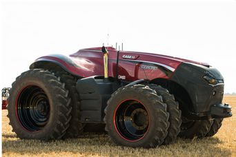 Case IH Autonomous Concept Tractor - интригующая инновация в сфере сельского хозяйства
