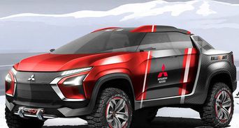 Рендеры пикапа Mitsubishi Ute от независимого дизайнера