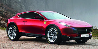 "Чистокровный" кроссовер от Ferrari