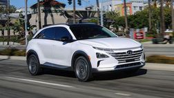 Компактный кроссовер на водороде от корейцев - Hyundai Nexo