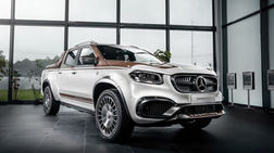 Яхта на колесах из пикапа Mercedes-Benz X-Class